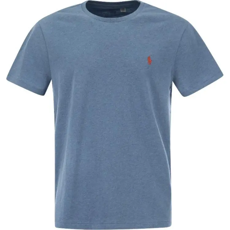Polo Ralph Lauren Logo Embroidered Crewneck T Shirt