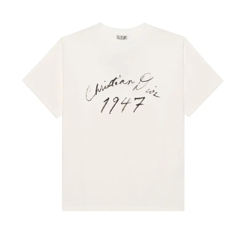 DIOR 1947 Crewneck Short-Sleeved T-Shirt