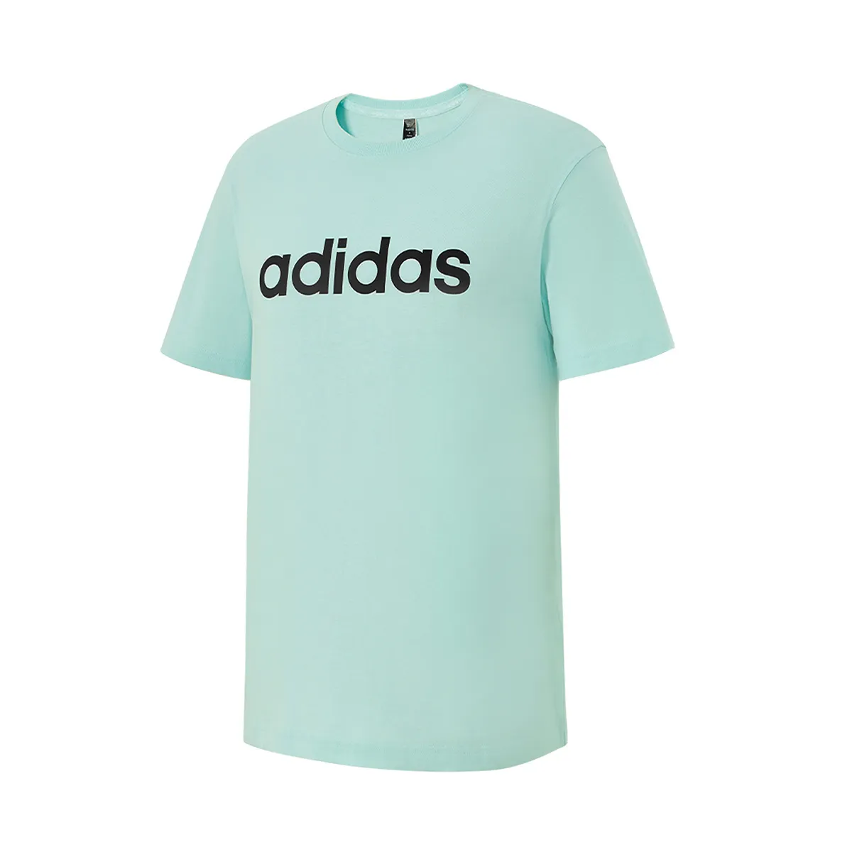 Adidas T-Shirts Men's Green Crew Neck Moderate