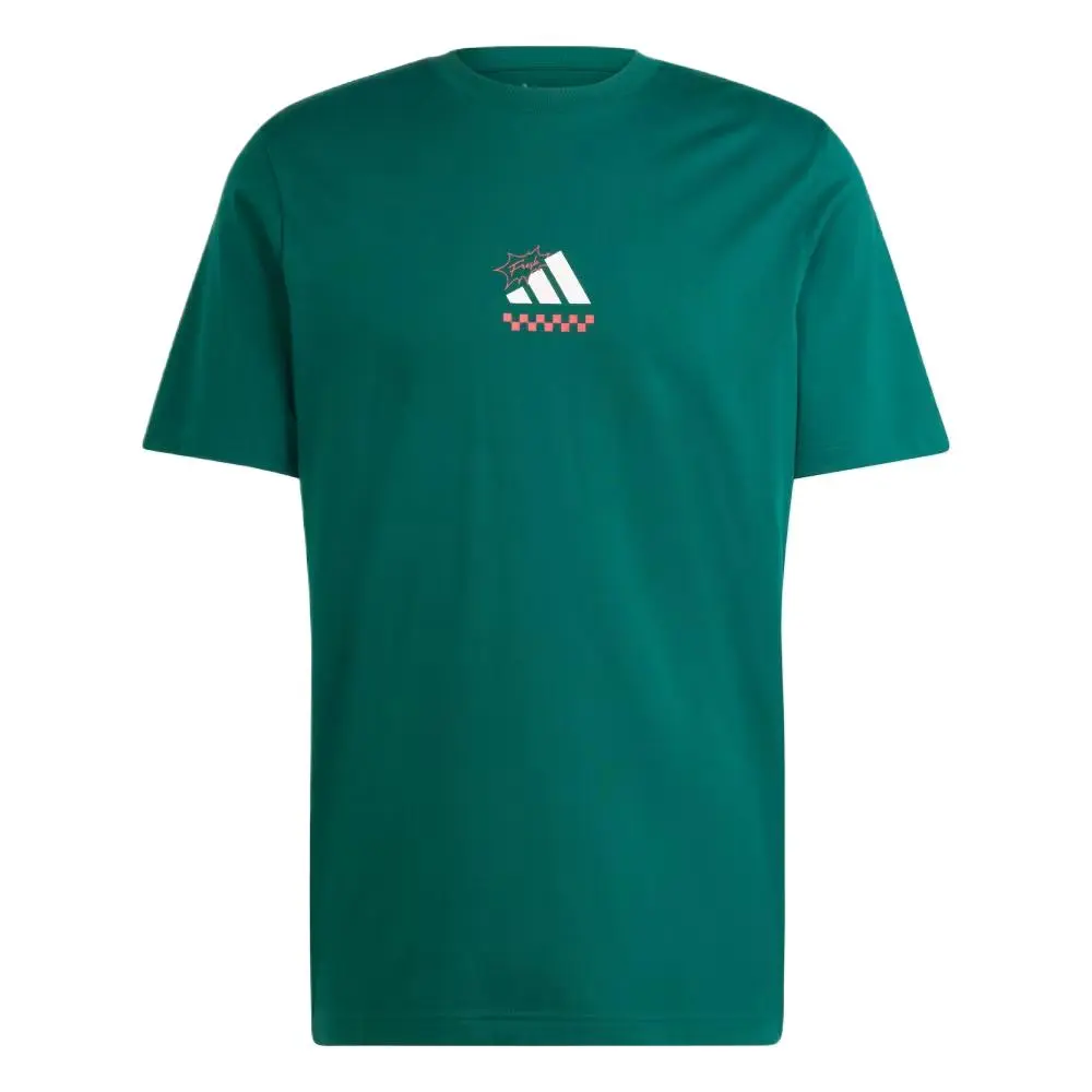 Adidas Free Shipping With AdiClub Lounge Pizza Graphic Tee