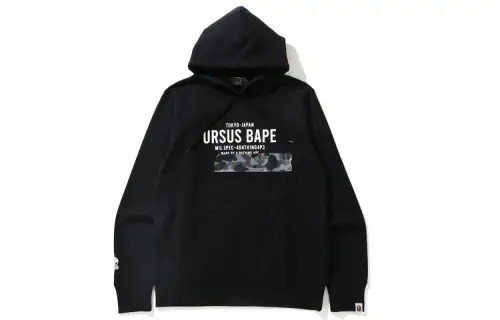 A BATHING APE Sweatshirts Men's Hooded Moderate Regular