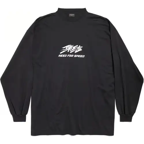 Balenciaga x JIPINFEICHE SS24 T Shirt Loose Fit Unisex Black