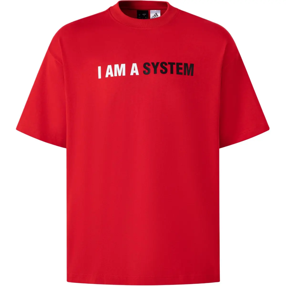 Adidas Harden BB HARDEN TEE T Shirt Men's Light Scarlet