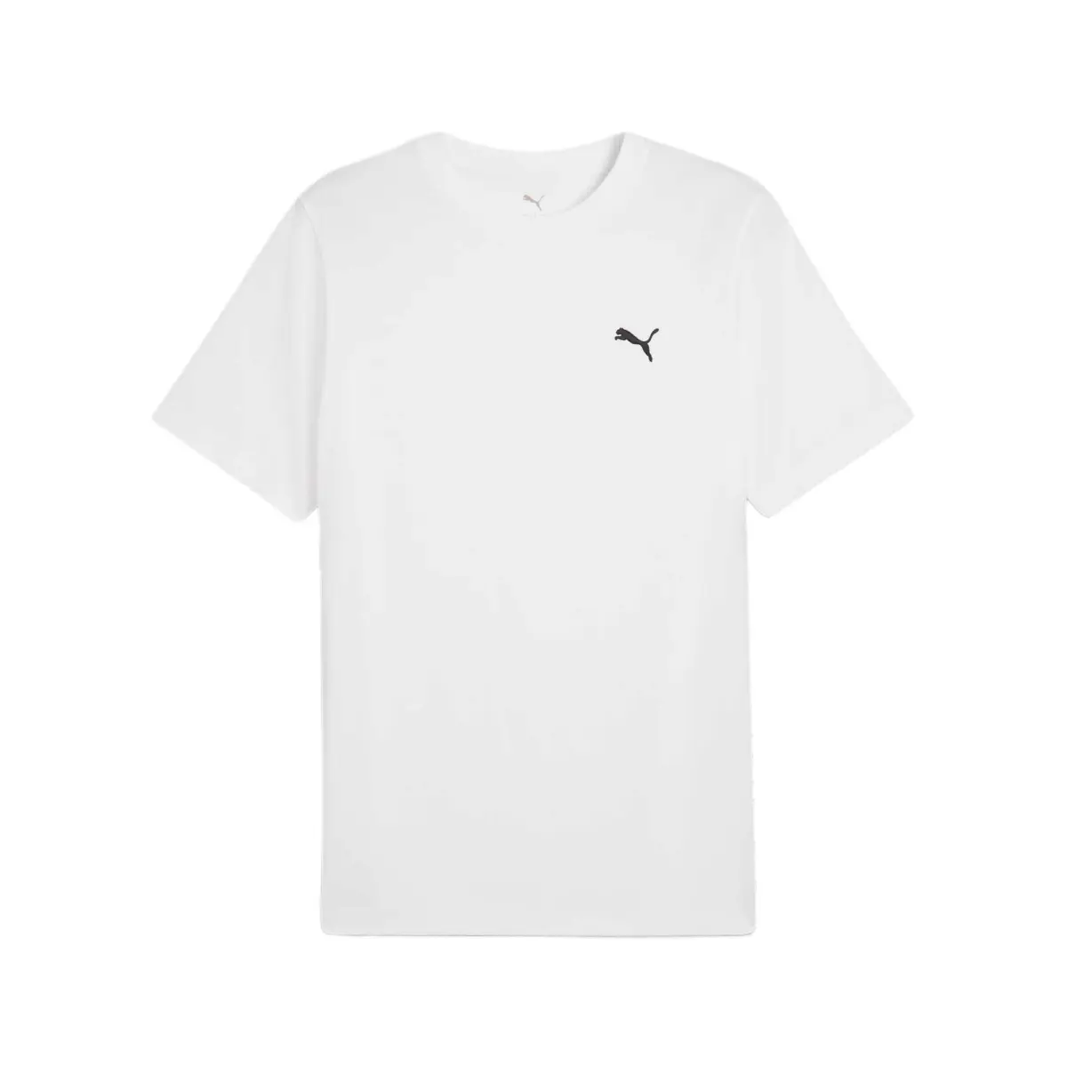 PUMA T-Shirts Men's White/02 Crew Neck Moderate