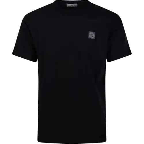 STONE ISLAND Compass Patch Crewneck T Shirt