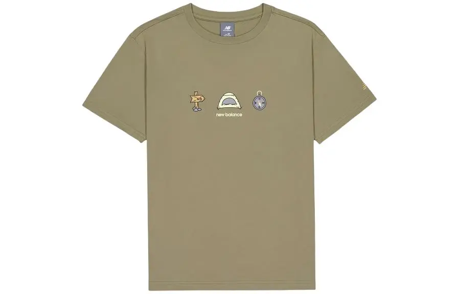 New Balance T Shirt Men's Olive Green