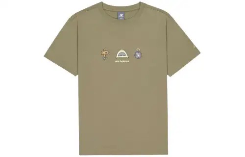 New Balance T Shirt Men's Olive Green
