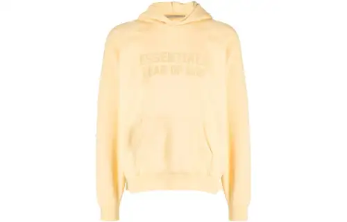 Fear Of God Essentials Essentials logo-print hoodie