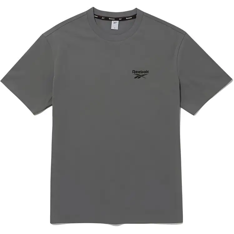 Reebok T Shirt Men's Charcoal Gray
