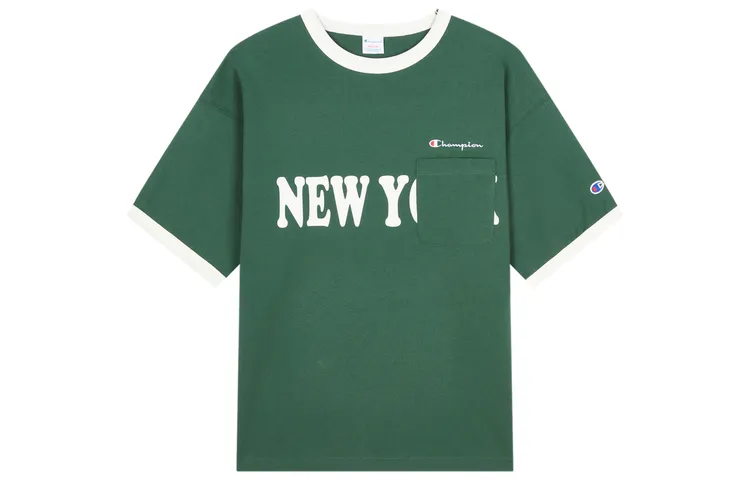 Champion Short Sleeved T Shirts Japan Version Unisex