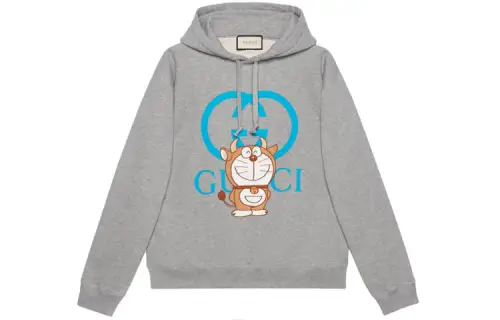 GUCCI x Doraemon Sweatshirt Men's Gray