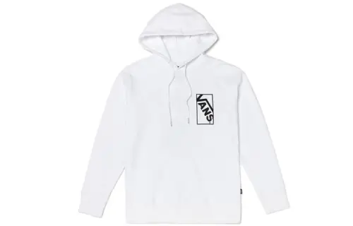 Vans Sweatshirts Unisex White Hooded Moderate Regular