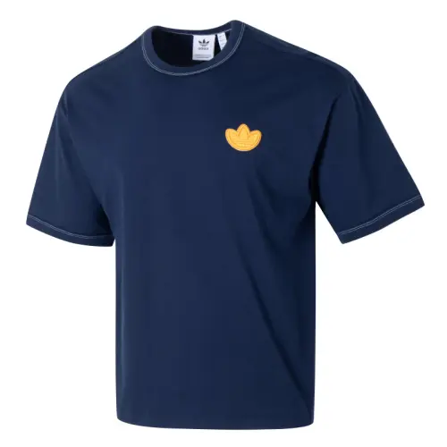 Adidas Originals T Shirt Men's Navy Blue