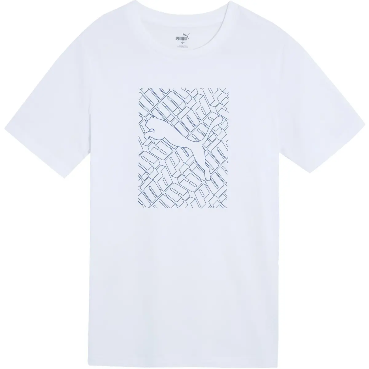 PUMA T-Shirts Unisex White Crew Neck Moderate Other
