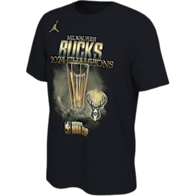 Jordan Milwaukee Bucks Men's Jordan Nba T Shirt