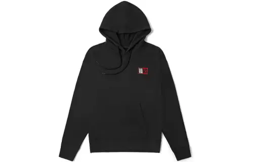 Vans Sweatshirts Unisex Black Hooded Moderate Regular