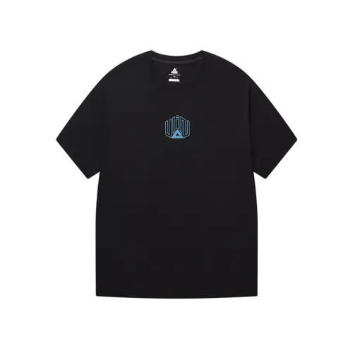 PEAK Running T Shirt Men's Black