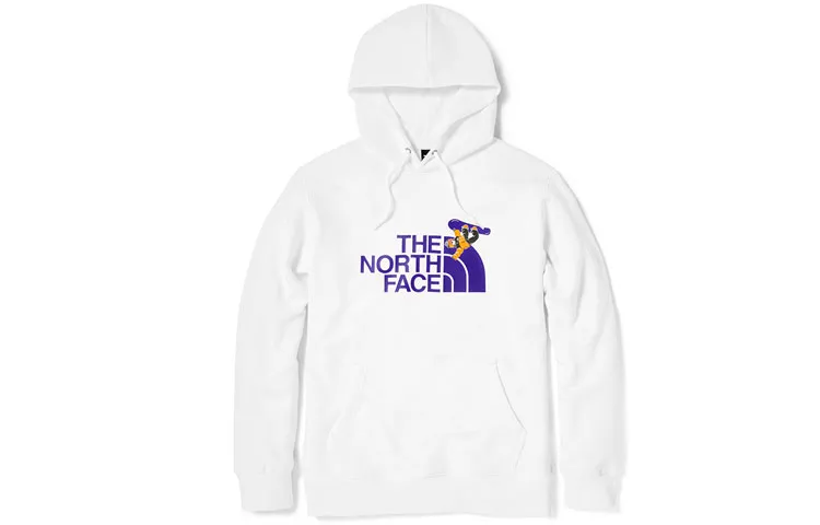 THE NORTH FACE Sweatshirts Unisex White Hooded (Non-detachable) Moderate