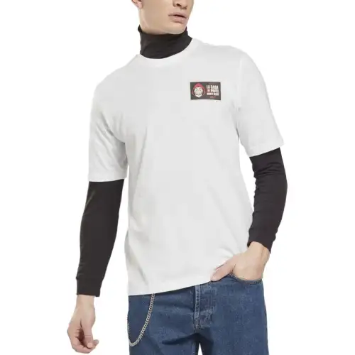 Reebok x La Casa De Papel FW24 T Shirt Unisex White