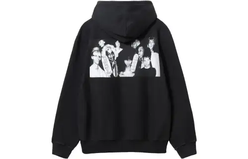 Stussy X Martine Rose Collage Pigment Dyed Hoodie