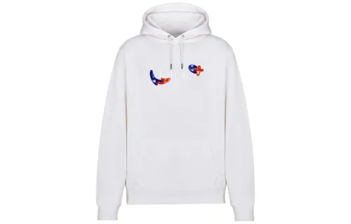 DIOR Jojo's Patch And Embroidery Hoodie