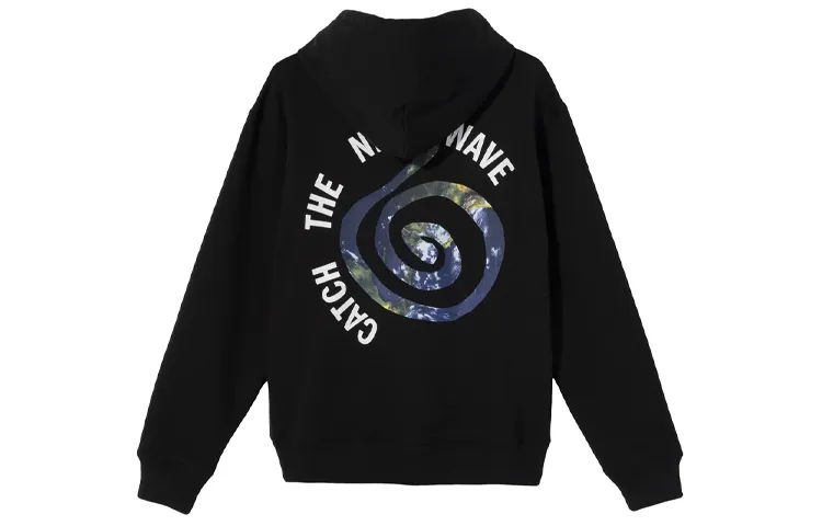 Stussy Sweatshirts Unisex Black Hooded (Non-detachable) Moderate Straight Fit