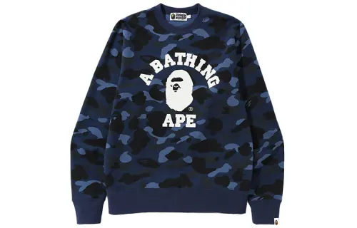 Bape Color Camo College Crewneck SS22