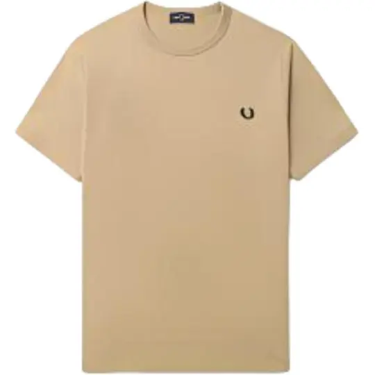 FRED PERRY FW24 T Shirt Men's Khaki