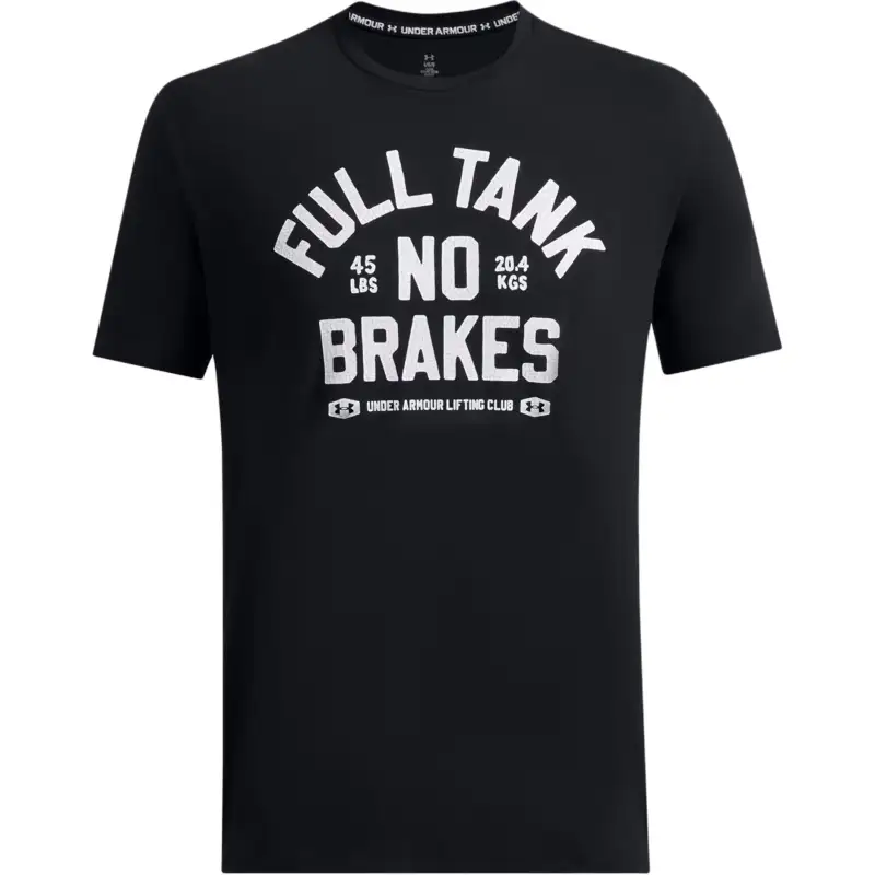 Under Armour FW24 T Shirt Men's Black/White