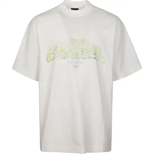 Balenciaga T Shirt, Regular Fit Men's Gray