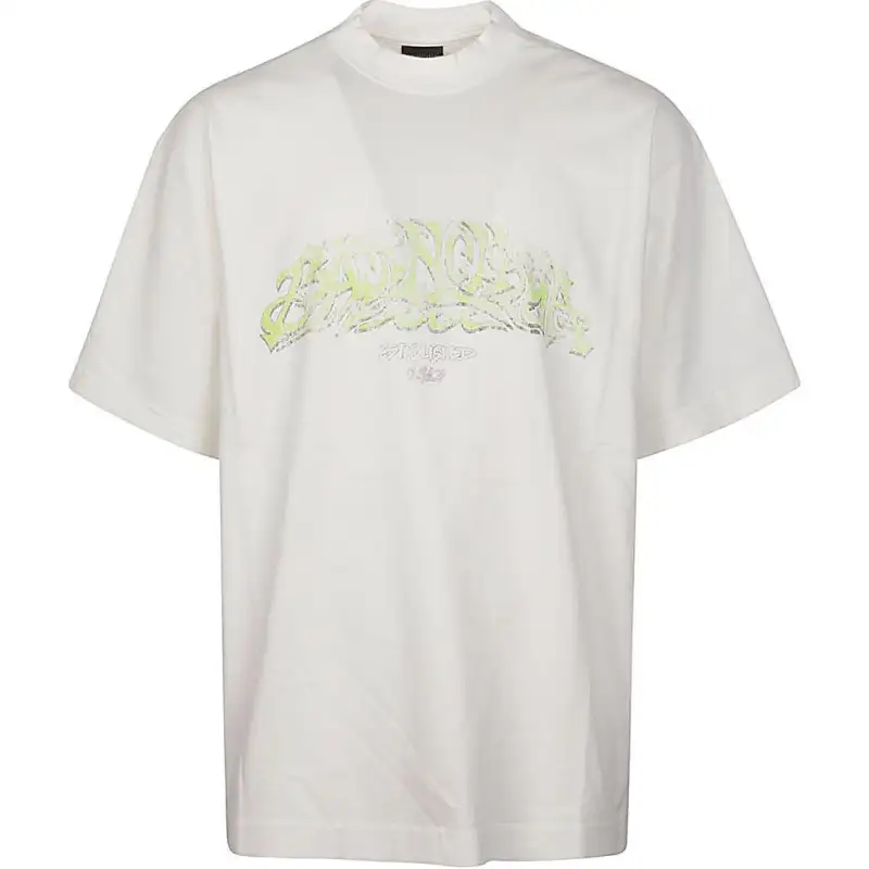 Balenciaga T Shirt, Regular Fit Men's Gray