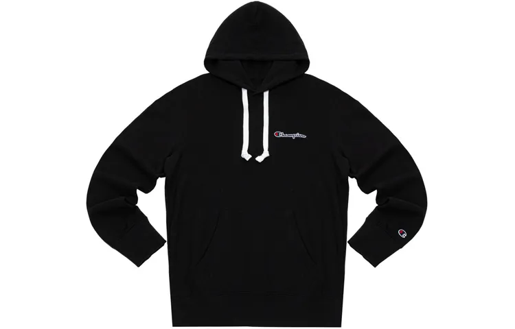 Champion Sweatshirt Unisex Black Couple's