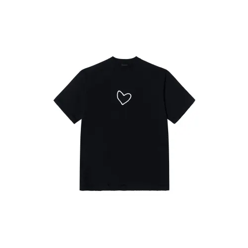 Balenciaga T Shirt Loose Fit Men's Black