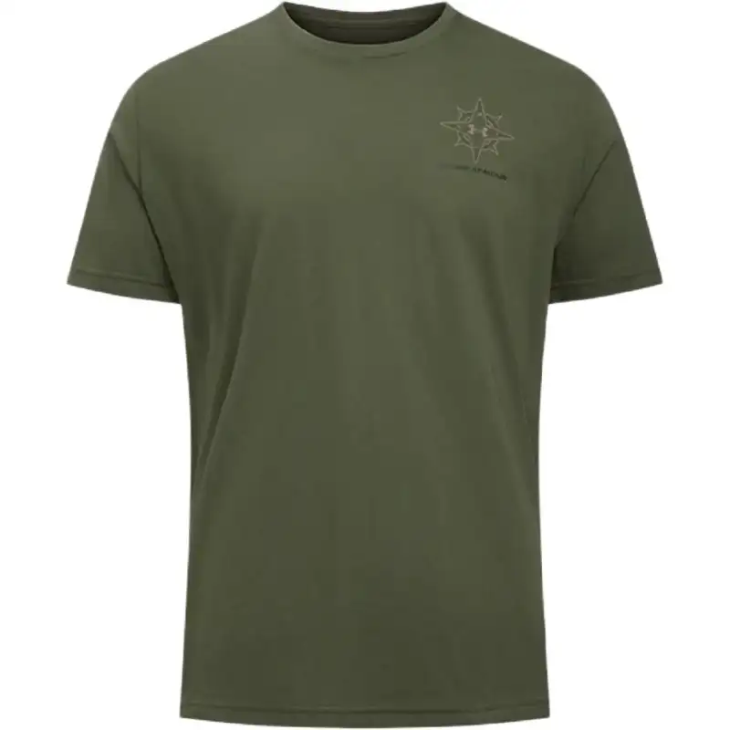 Under Armour OUTDOOR Compass T Shirt Men's Ghost Green