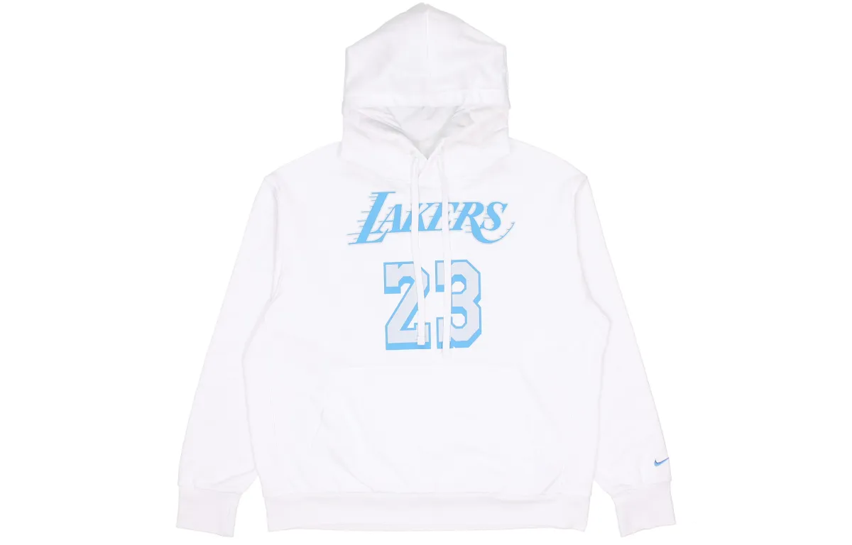 Nike Sweatshirts Men's White Hooded Moderate Straight Fit