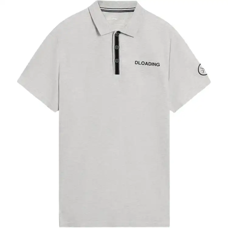 Li Ning T Shirt Men's Heather Gray