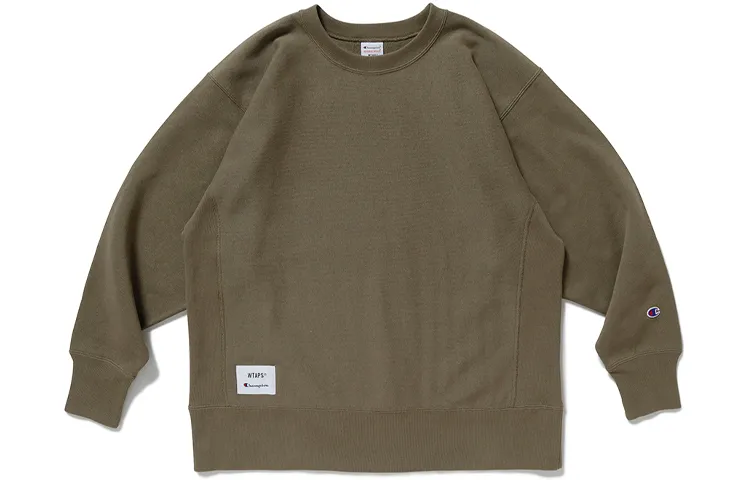WTAPS X Champion Reverse Weave R Crew Neck Sweatshirt