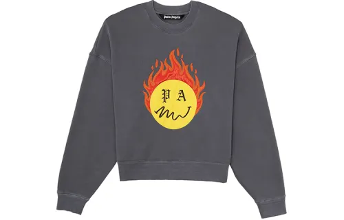 PALM ANGELS Burning Head Crewneck