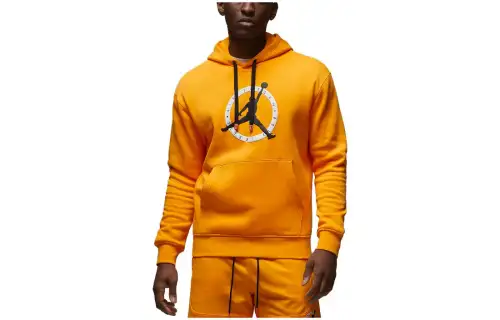 Jordan MVP Sweatshirts Men's Orange Hooded Moderate Other