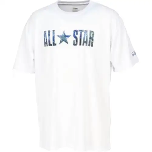 Converse T Shirts Men's White Crew Neck Moderate