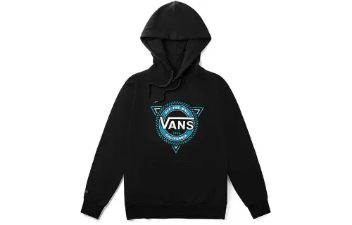 Vans Sweatshirts Unisex Black Hooded Moderate Regular
