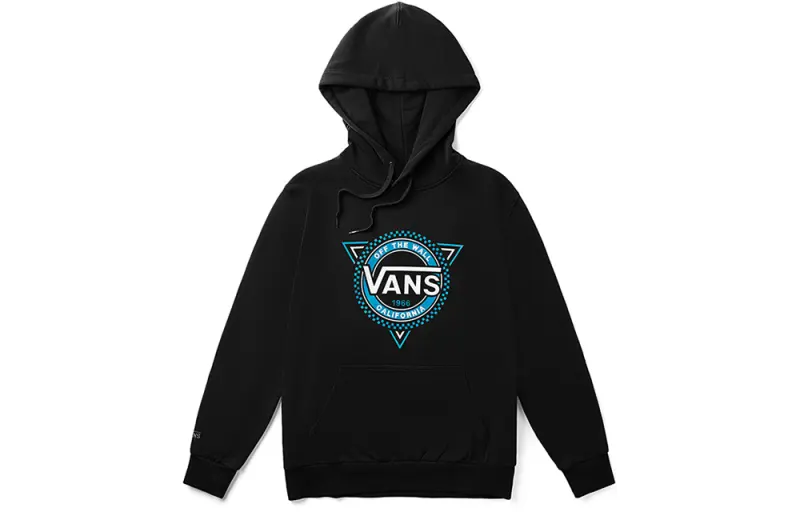 Vans Sweatshirts Unisex Black Hooded Moderate Regular