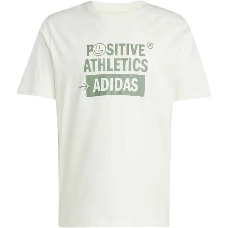 Adidas Free Shipping With AdiClub Lounge Verbiage Graphic Tee