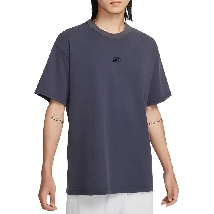 Nike Sportswear Essentials T Shirt Men's Dark Navy Blue