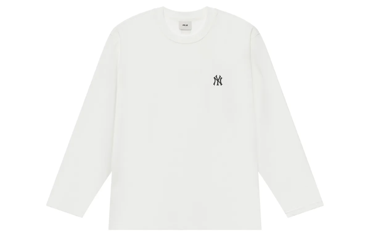 MLB New York Yankees Basic Collection SS25 T Shirt Unisex Ecru