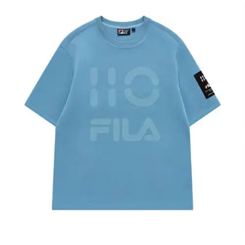 FILA T Shirt Unisex Twilight Blue