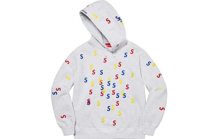 Supreme Embroidered S Hooded Sweatshirt