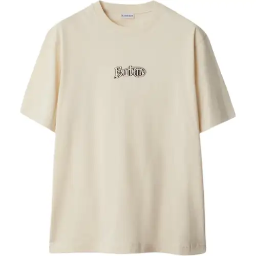 Burberry logo appliqué cotton t-shirt