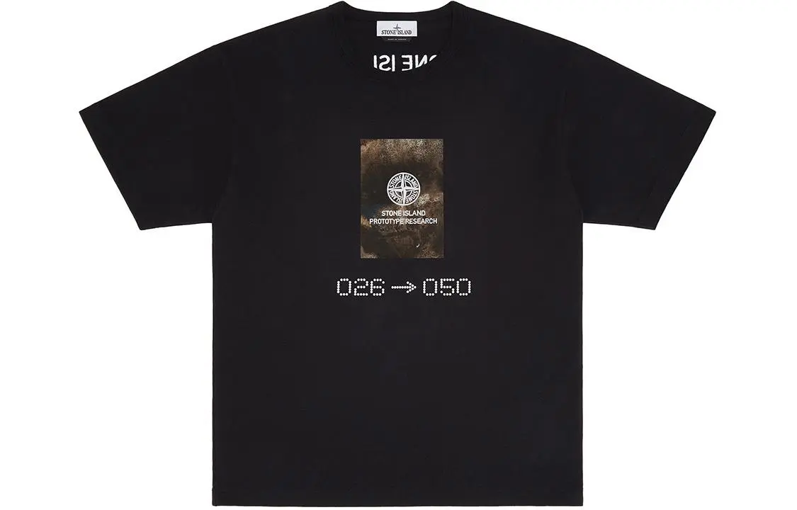 STONE ISLAND T Shirt Unisex Black