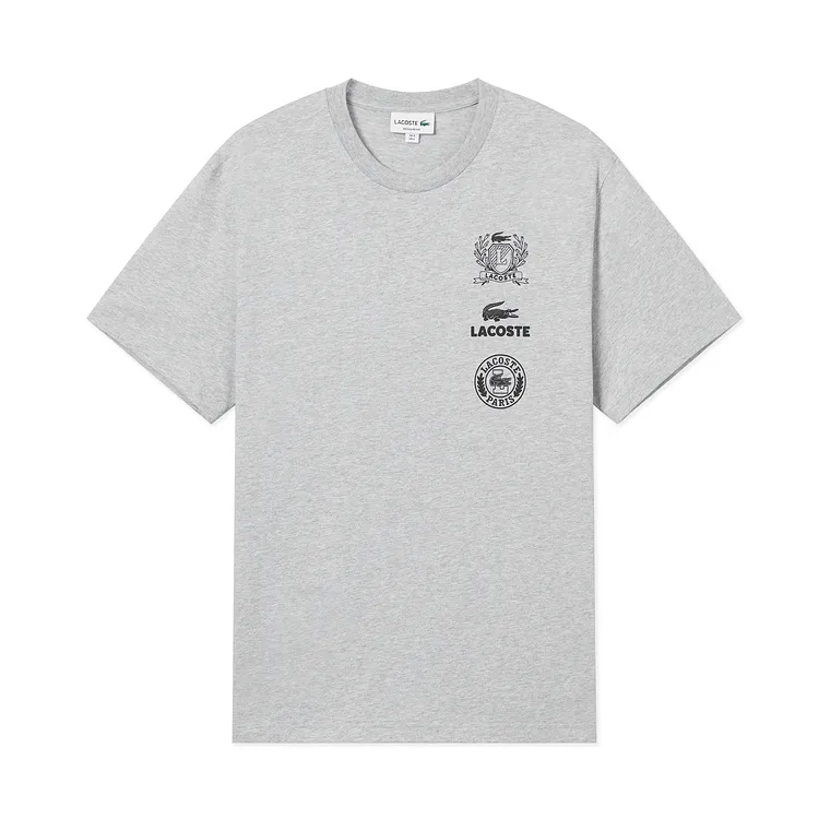 LACOSTE T Shirts Men's Crew Neck Moderate